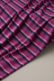 COUPON 70 CM meetMilk - Cherry striped Derby Ribbed Jersey TENCEL™ Modal vezels