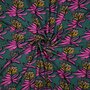 KNEUSJE/COUPON 80 CM NERIDA HANSEN X VERHEES - Lenzing Ecovero - Manifesto Dark Petrol