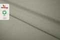 COUPON 140 CM Fabrilogy - Sage Katoen Fleece GOTS