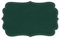 COUPON 110 CM C. Pauli - Dark Green Nicky Velours GOTS