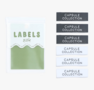 KYLIE & THE MACHINE - Capsule collection  LABELS  - 6 PACK