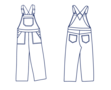 Atelier Jupe - Elsie Dungarees 