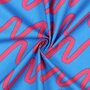NERIDA HANSEN X VERHEES - Fine Poplin - Making Waves BLUE