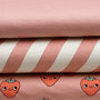 Eva Mouton -  Pink Stripes FRENCH TERRY GOTS
