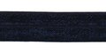 COUPON 110 CM Donkerblauw - Elastisch Biais