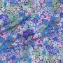 COUPON 160 CM VERHEES - Lenzing Ecovero - Blue Garden