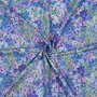 COUPON 160 CM VERHEES - Lenzing Ecovero - Blue Garden