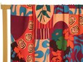 COUPON 110 CM Atelier Jupe - Rode Patchwork  VISCOSE