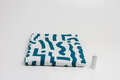 COUPON 80 CM Ansje X Misusu - Squiggle Petrol JERSEY