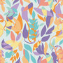 COUPON 45 CM Katia - Abstract Leaves SUMMERSWEAT