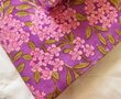 Pink Hortensia Purple - Indiase Blokprint Katoen