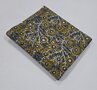 Ochre Blue Flower - Indiase Blokprint Katoen
