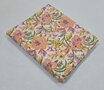 Yellow Pink Big Flowers - Indiase Blokprint Katoen