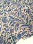 Royal Blue Flower - Indiase Blokprint Katoen