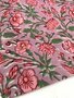 Lila Poppy  - Indiase Blokprint Katoen