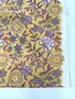 Yellow Dianthus  - Indiase Blokprint Katoen