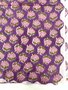 Mini Pink Flower Purple - Indiase Blokprint Katoen