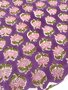 Mini Pink Flower Purple - Indiase Blokprint Katoen