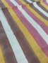 Pink Yellow Stripe - Indiase Blokprint Katoen