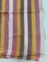 Pink Yellow Stripe - Indiase Blokprint Katoen