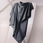 COUPON 70cm  Atelier Brunette GABARDINE LIGHT Deep Charcoal 