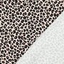 COUPON 65CM Verhees - Digital Leopard - FRENCH TERRY 