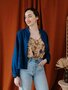 COUPON 85CM Cousette - Deep Blue DENIM