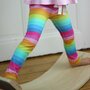 Stoffonkel Susalabim Regenboog strepen JERSEY GOTS