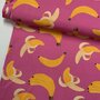 COUPON 60cm Hilco - Pink Banana JERSEY - OEKO-TEX