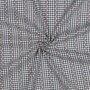 Verhees - Navy Flowers - Cotton Jacquard 