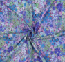 VERHEES - Digital flowers - BLUE Lenzing Ecovero