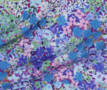 VERHEES - Digital flowers - BLUE Lenzing Ecovero