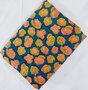 Petrol Poppy - Indiase Blokprint Katoen