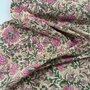 Bubblegum Cornflower - Indiase Blokprint Katoen