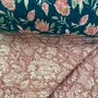 Ansje LIMITED - Petrol Pink Peony Party - Quilt Indian Cotton