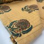 Ansje LIMITED - Sand Blooming Stripes - Quilt Indian Cotton