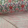 Ansje LIMITED - Red Pink Indian Garden - Quilt Indian Cotton