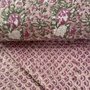 Ansje LIMITED - Soft Pink Flower Splash - Quilt Indian Cotton