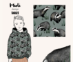 Mieli Design - Badger - FRENCH TERRY (organic)