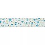 Biaisband Mille Fleurs Petrol Green 20mm 