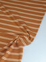 COUPON 130 CM meetMilk - Toffee striped Derby Ribbed Jersey TENCEL™ Modal vezels