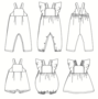 Ikatee - Faro - Jumpsuit, romper en jurk baby 0-4j