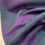 TOPTEX - Green Purple Jacquard Punkte Stretch