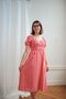 COUPON 165cm Lise Tailor - Poppy Stripe Viscose - OEKO-TEX® STeP & FSC