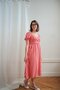 COUPON 165cm Lise Tailor - Poppy Stripe Viscose - OEKO-TEX® STeP & FSC