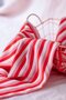 COUPON 165cm Lise Tailor - Poppy Stripe Viscose - OEKO-TEX® STeP & FSC