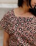 My Dress Made - Mocha Luipard - Viscose Poplin OEKO-TEX® STeP & FSC
