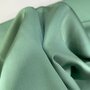DEADSTOCK Glowy Sage Green VISCOSE SATIJN