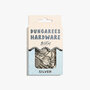 KYLIE & THE MACHINE - Dungarees Hardware Kit - SILVER