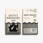 KYLIE & THE MACHINE - Jacket Hardware Kit - MATTE BLACK